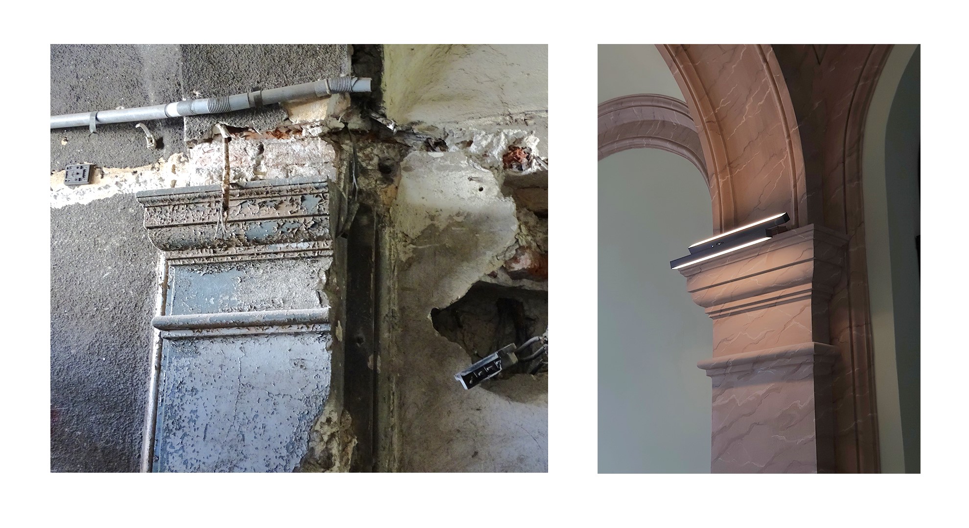 photo facade elewacja fasada zdjęcie architektoniczny kamienica złota 85 żelazna 24